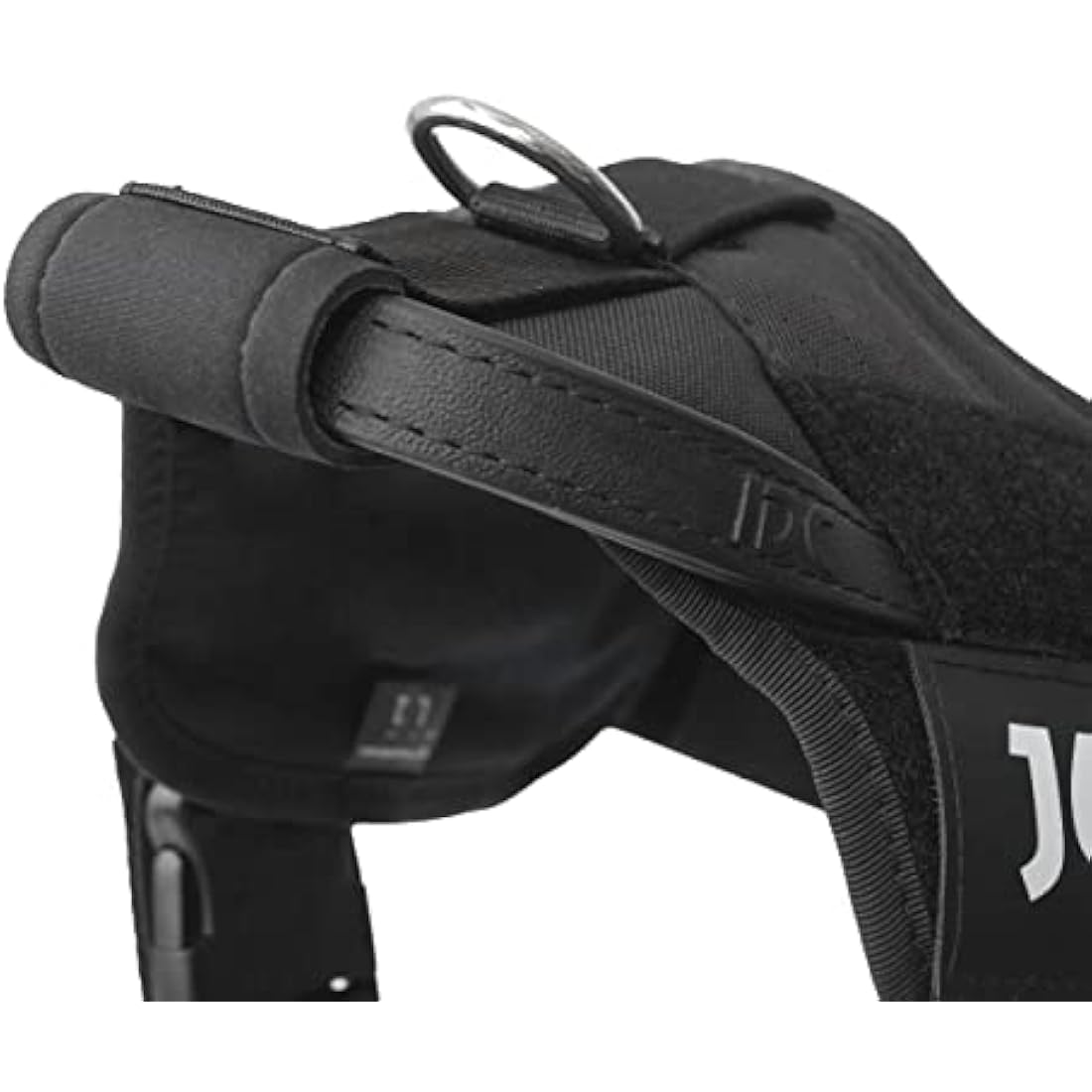 Julius-K9 IDC Stealth PowerHarness - Black Tactical Dog Harness, Size 2