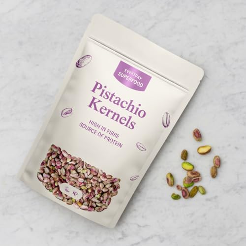 Raw Pistachio Kernels – 1kg Shelled & Unsalted Superfood