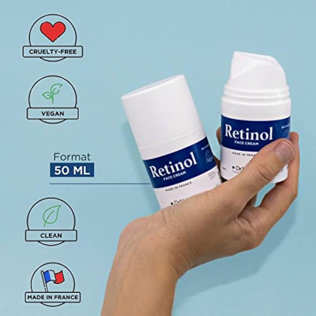 Dr Nature Retinol Night Cream – Vegan Anti-Ageing Face Moisturizer