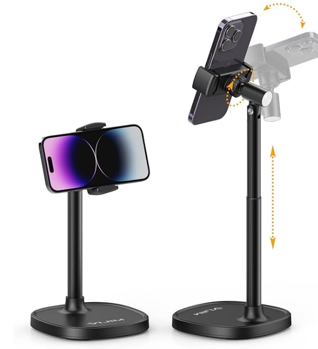 Ulanzi Adjustable Phone Stand for Desk - Height & Angle Holder