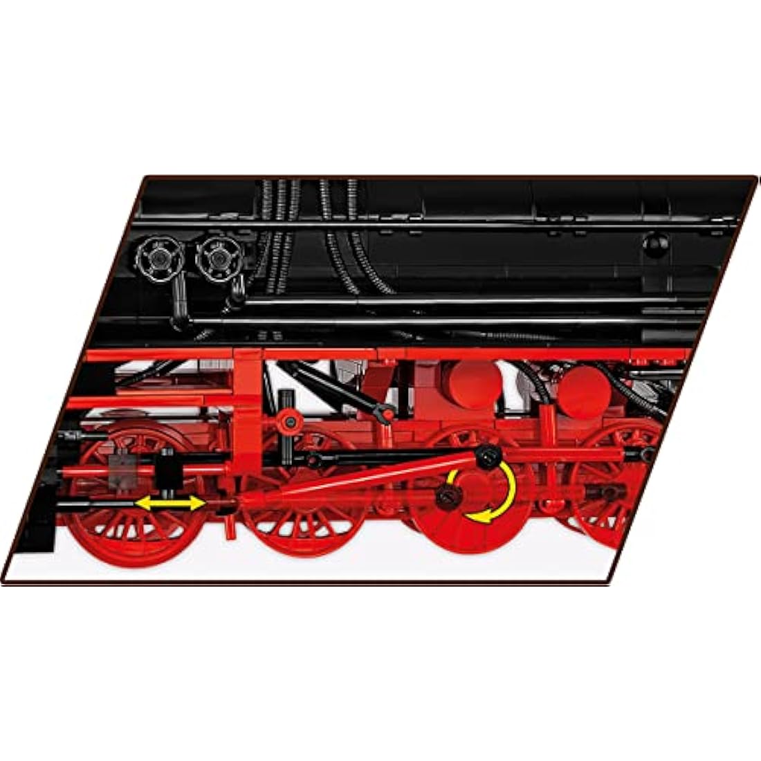 COBI BR 52 Steam Locomotive Model - Black Construction Toy Set
