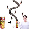 Potato Chip Snake Can Prank Toy with 5 Fake Cockroaches