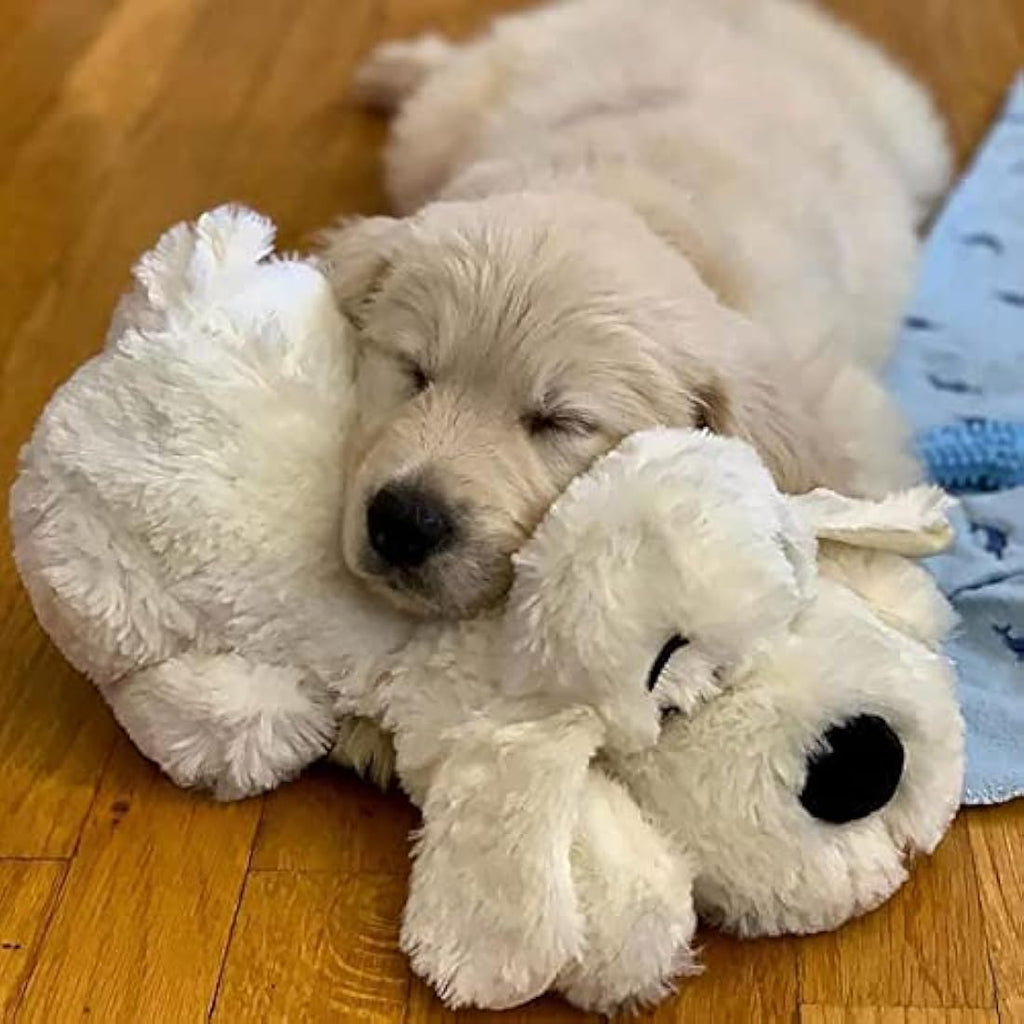 Snuggle Puppy Heartbeat Toy – Calming Anxiety Relief Aid for Dogs