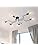 OYIPRO 6-Light Vintage Ceiling Chandelier – Black Metal E27 Light Fixture