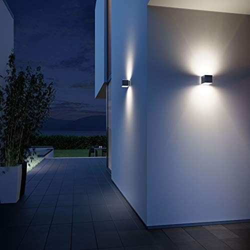 Steinel L 840 SC Silver LED Outdoor Wall Light | Bluetooth Motion Sensor
