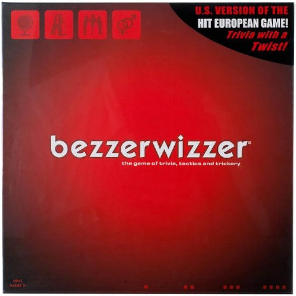 Mattel Bezzerwizzer Trivia Board Game – Strategy and Tactics Party Game