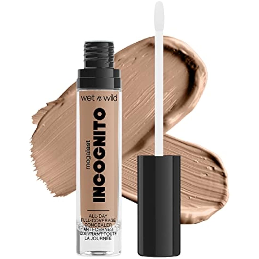 wet n wild Megalast Incognito Full-Coverage Matte Concealer – Light Honey