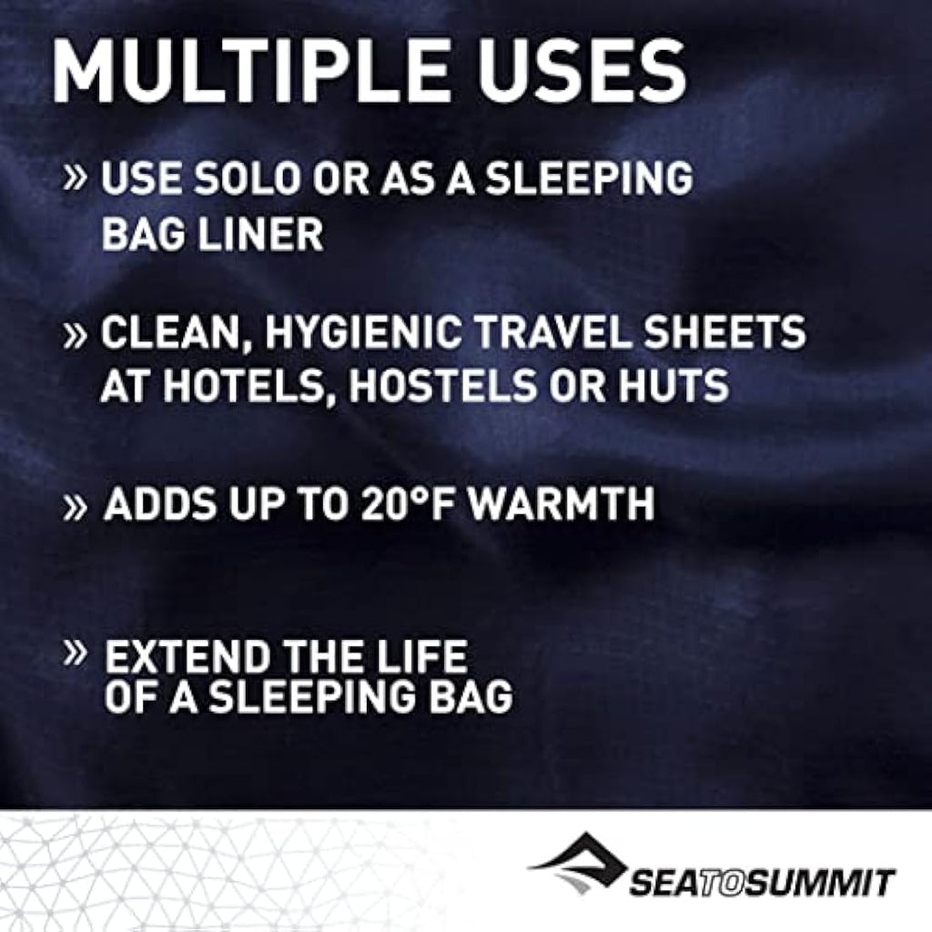 Sea to Summit Reactor Compact Plus Hüttenschlafsack – Thermolite Liner