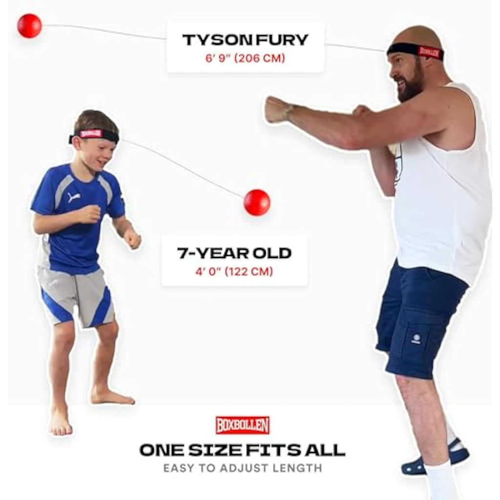 Boxbollen Original Boxing Reflex Ball with App – Hand-Eye Agility Trainer