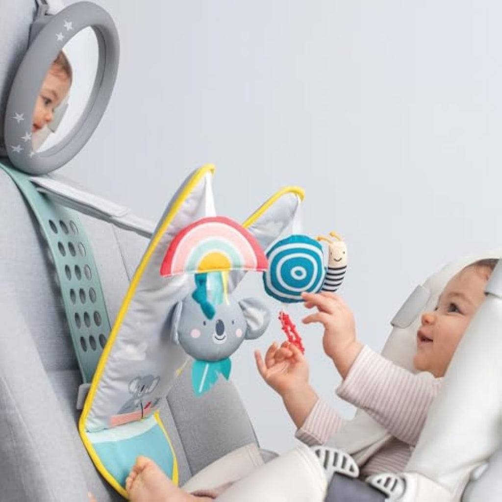 Taf Toys Koala Car Play Centre – Rear Facing Sensory Toy with Mirror