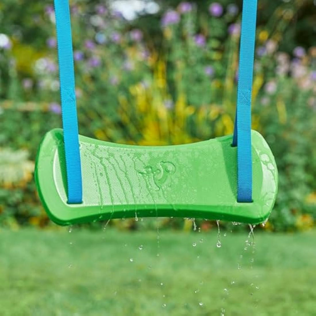 TP Toys Forest Double Wooden Swing Frame – Outdoor Kids Garden Set