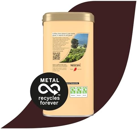 NESCAFÉ Gold Blend Instant Coffee Granules – Premium Roast 750g Tin