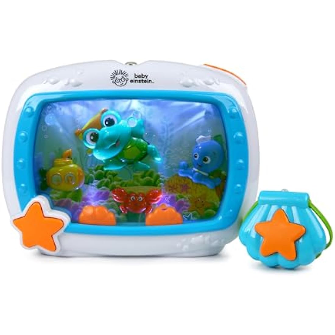 Baby Einstein Sea Dreams Soother - Crib Toy Sleep Aid with Remote Control