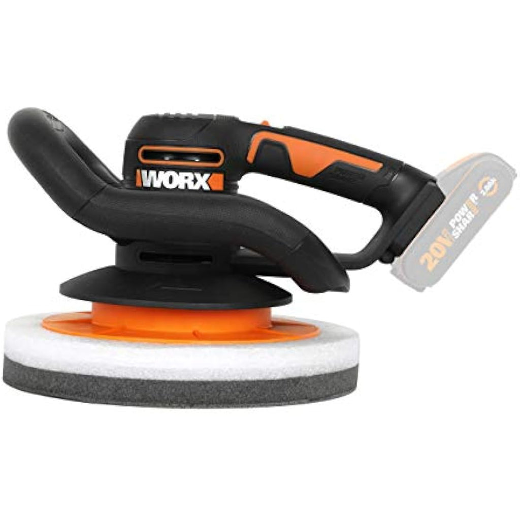 Worx WX856.9 20V Cordless Orbital Polisher & Buffer – 254mm Tool Only