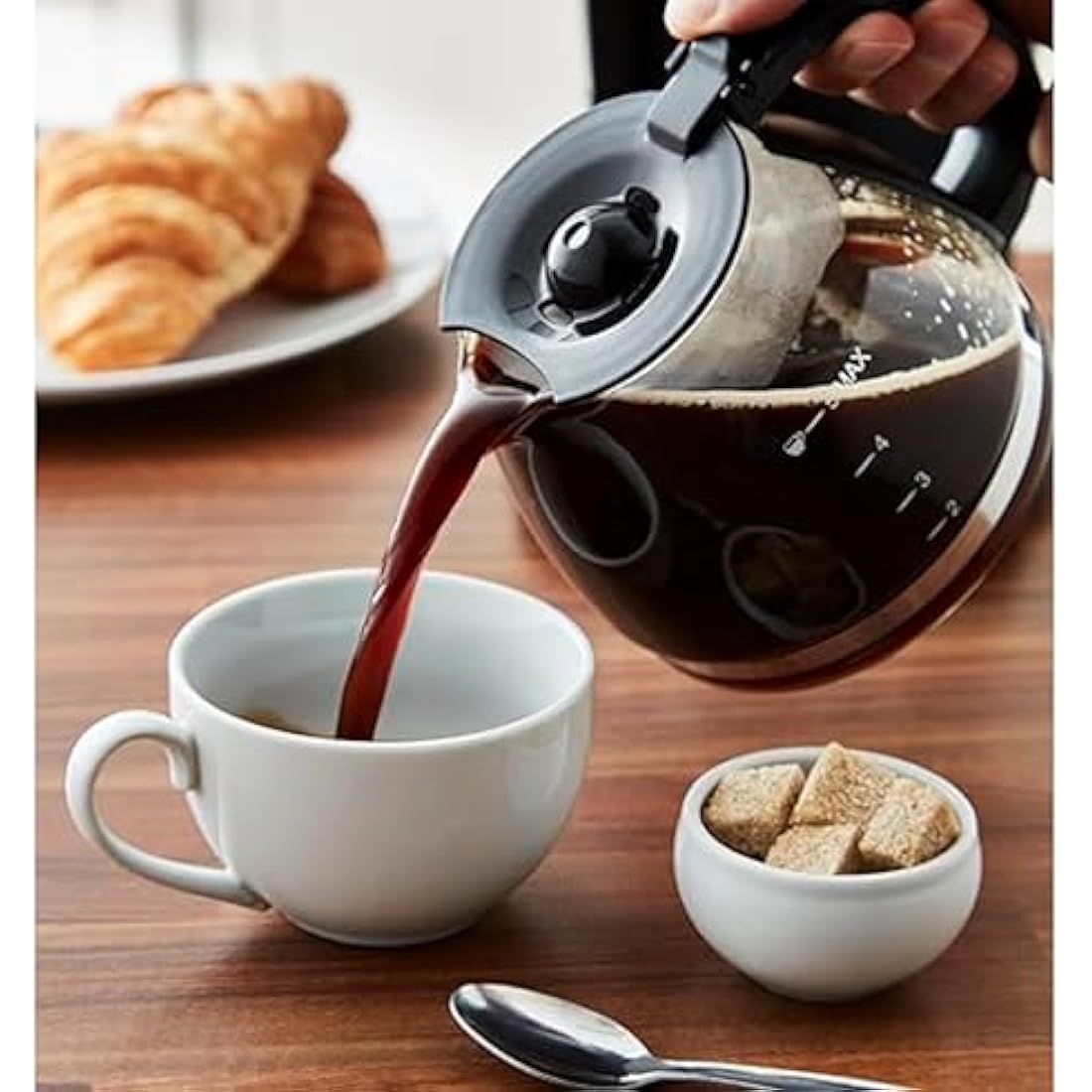 Swan Programmable Coffee Maker – 750ml Drip Machine with LCD Timer