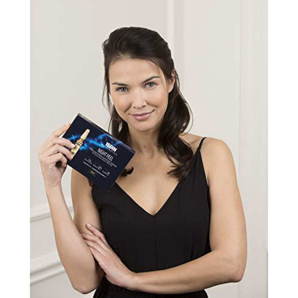 Isdin Night Peel - Exfoliating Facial Serum with Glycolic Acid - 30 x 2ml