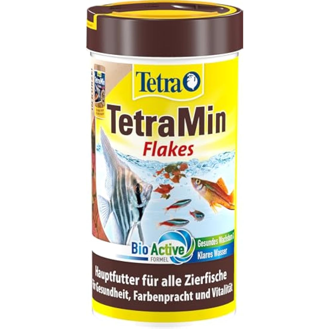 TetraMin Flakes Fish Food for Freshwater Ornamental Fish - 250ml Can