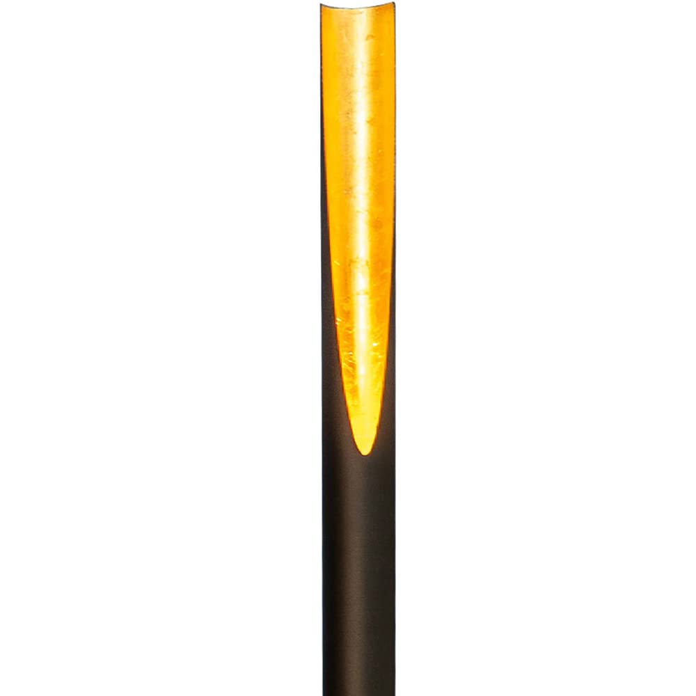 Eglo Barbotto Floor Lamp – Modern Black & Gold Steel Rod Light