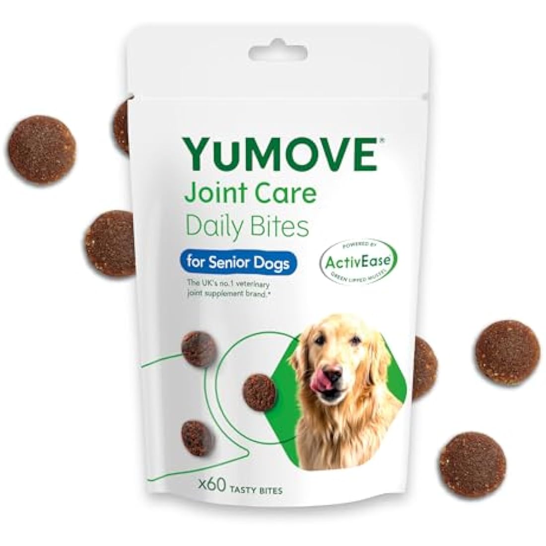 YuMOVE Senior Dog Joint Supplement – Glucosamine & Green Lipped Mussel