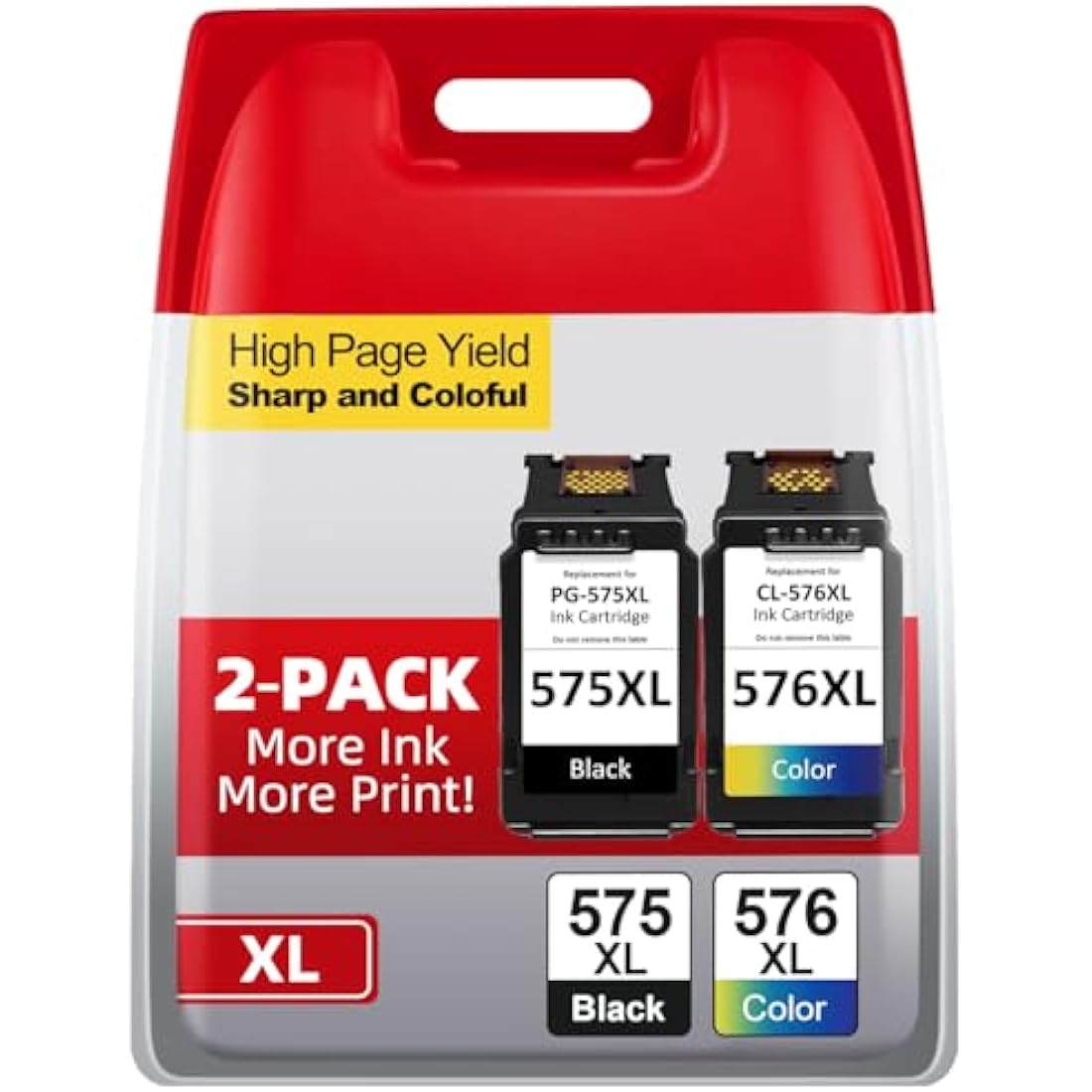 Firstoner PG-575XL CL-576XL Ink Cartridges for Canon PIXMA TS3550i TR4750i