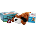 Snuggle Puppy Heartbeat Toy – Calming Anxiety Relief Aid in Brown & White