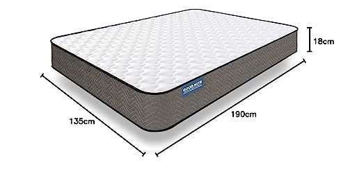 Good Nite Double Mattress 4FT6 - Memory Foam Hybrid Spring Mattress