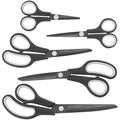 KUONIIY Titanium Scissors Set of 5 – Ultra Sharp Multi-Purpose Shears