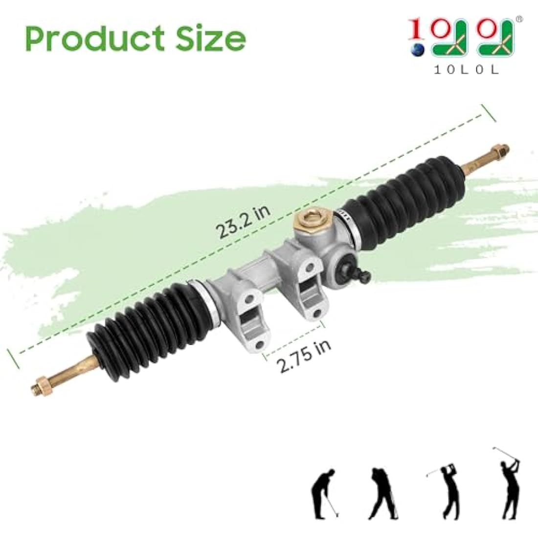 10L0L Golf Cart Steering Gear Box Assembly for Yamaha G22 2003-2007