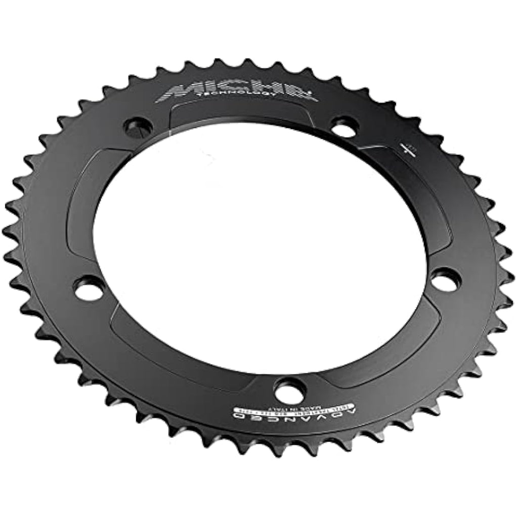 Miche Primato Advanced Track Chainring – 144PCD 58T Black Aerodynamic