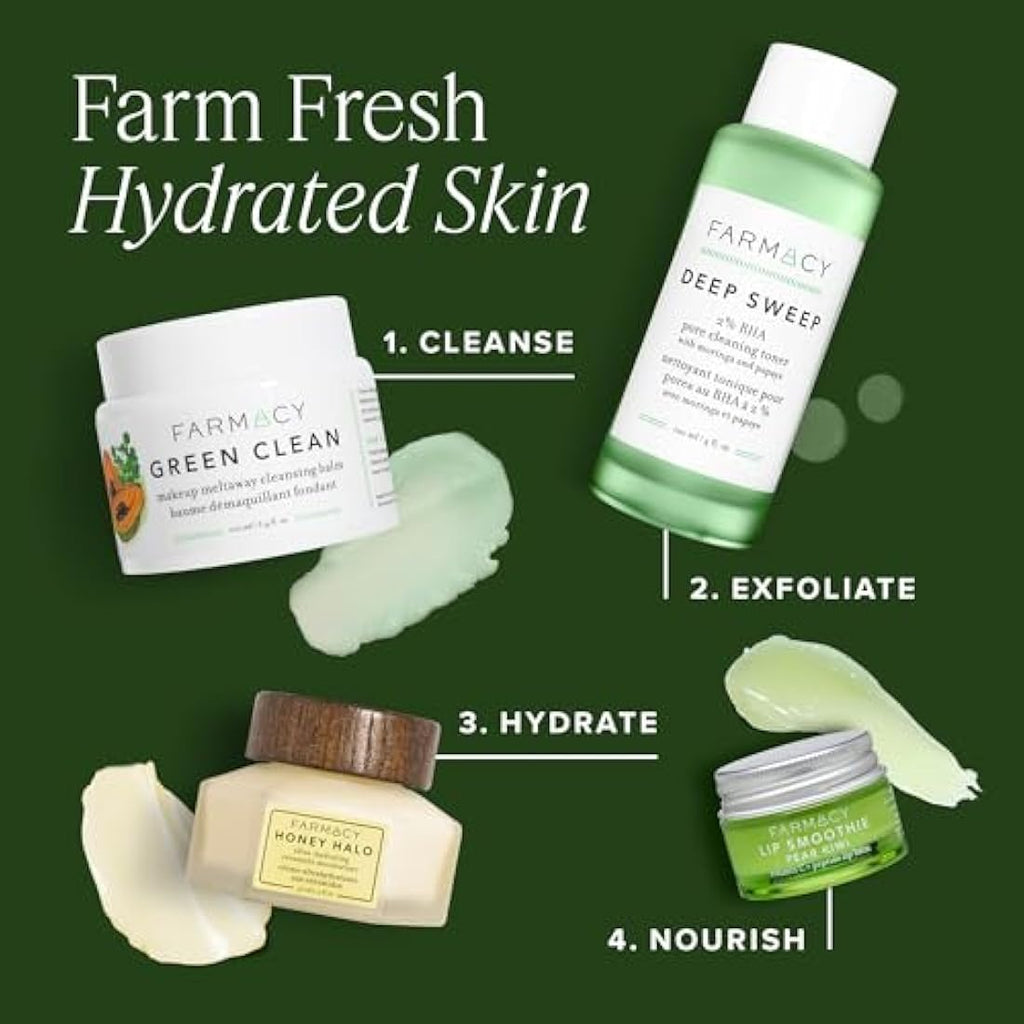 Farmacy Green Clean Makeup Remover & Cleansing Balm - Natural SPF Cleanser