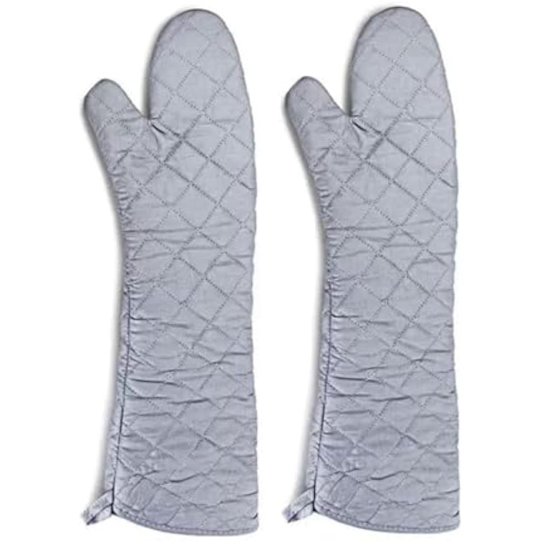 Jolof Store Heat Resistant Oven Mitts – 23 Inch Extra Long Cotton BBQ Gloves