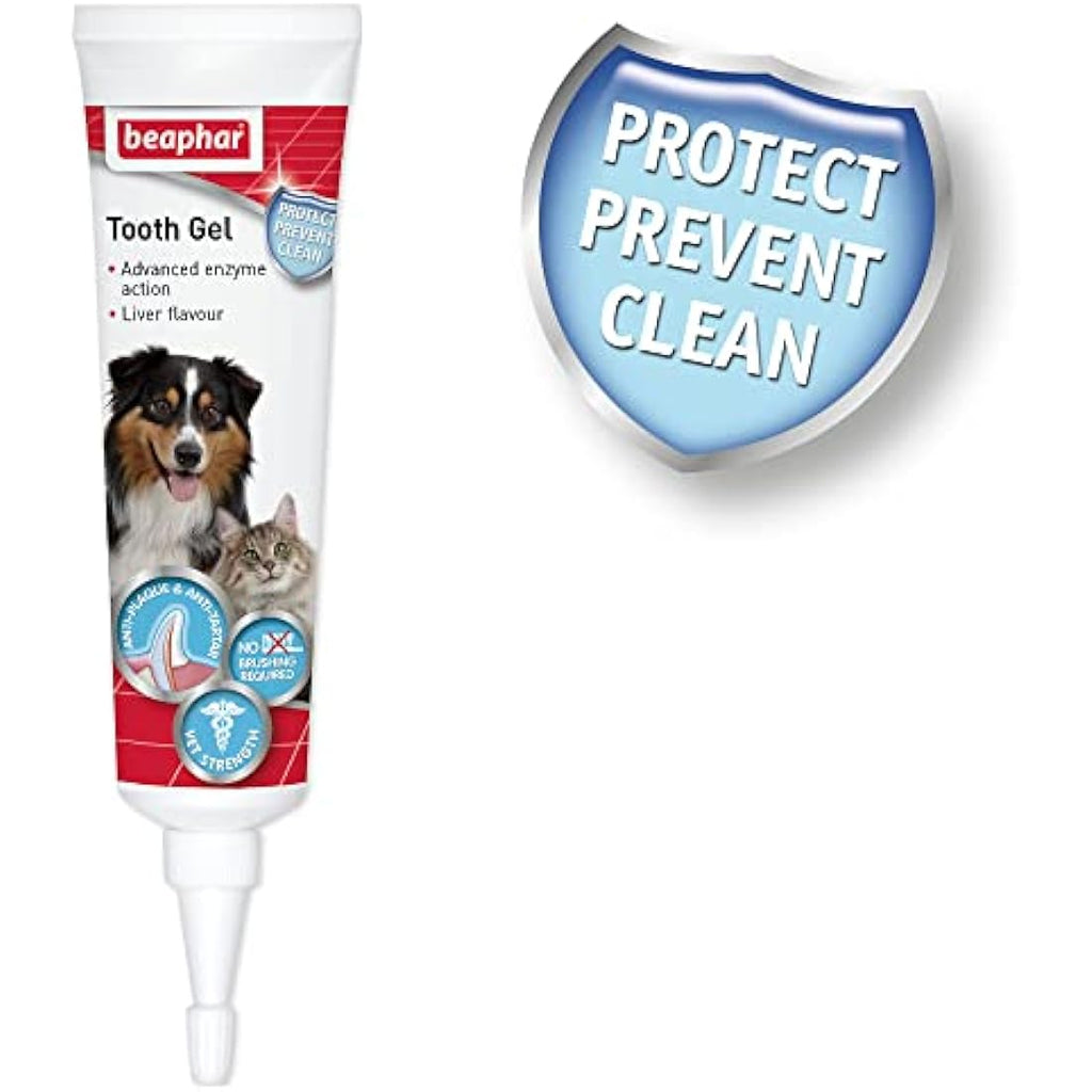 Beaphar Advanced Enzyme Toothgel – Liver Flavoured Pet Dental Care 100g