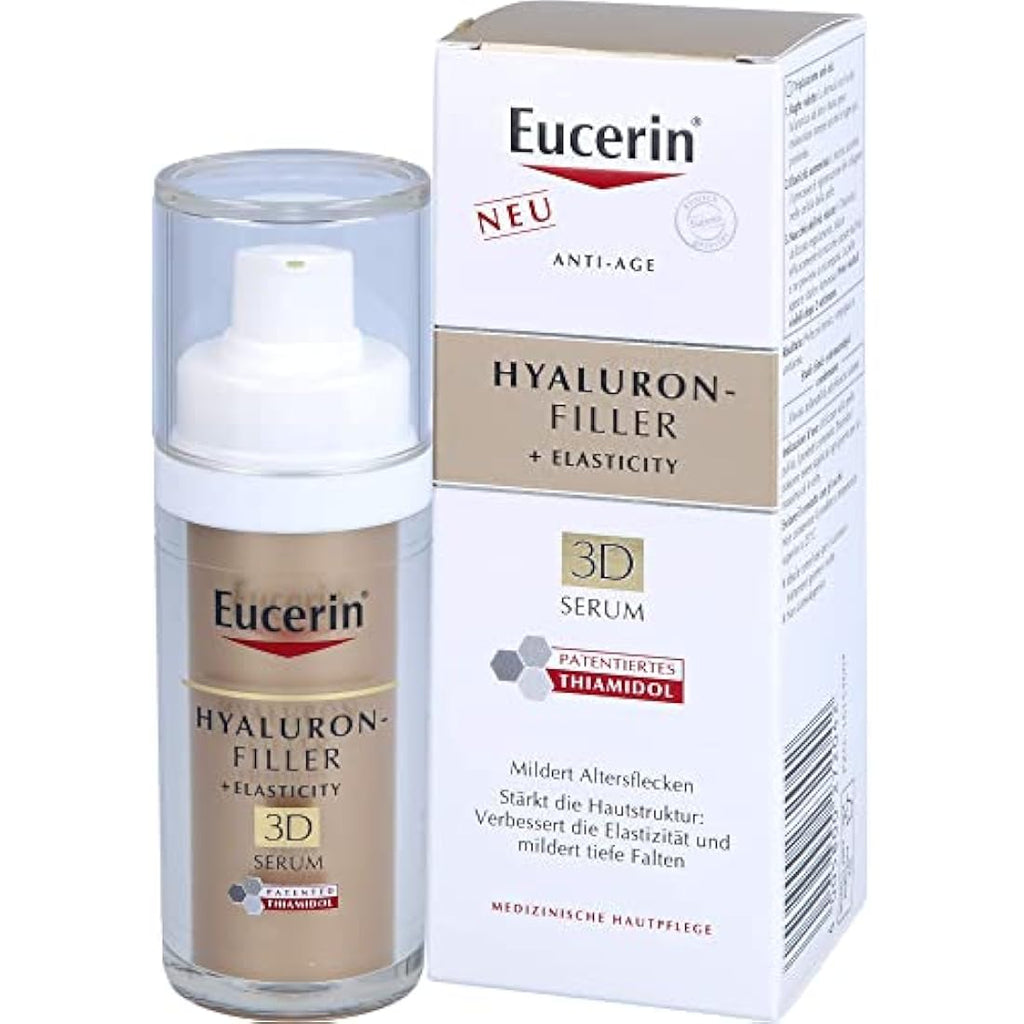 Eucerin Hyaluron-Filler + Elasticity 3D Serum - Anti-Aging Facial Serum 30ml