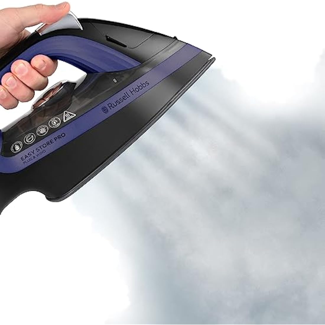 Russell Hobbs EasyStore Pro Steam Iron – 2400W Ceramic Soleplate 26731