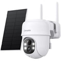 Cinnado Solar Security Camera – 2K Wireless Outdoor CCTV with 360° PTZ