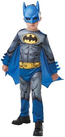 Rubie's Batman Comic Child's Classic Superhero Costume - Fancy Dress