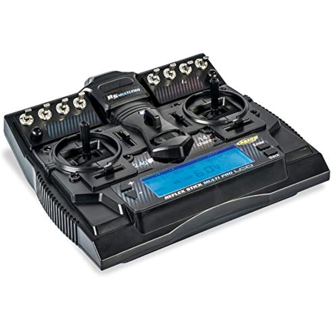 Carson Reflex Stick Multi PRO LCD 14-Channel 2.4 GHz RC Remote Control