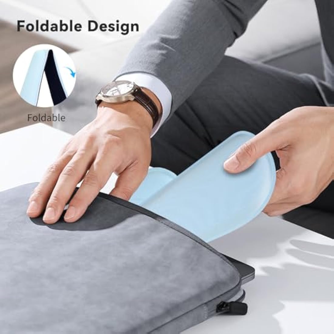 Jolof Store Ergonomic Keyboard and Mouse Wrist Rest - Memory Foam Set