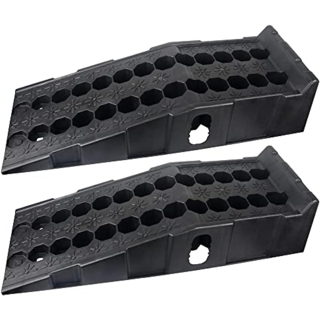 DAYUAN 7 Ton Heavy Duty Plastic Car Ramps for Vehicle Service - 2 Pack