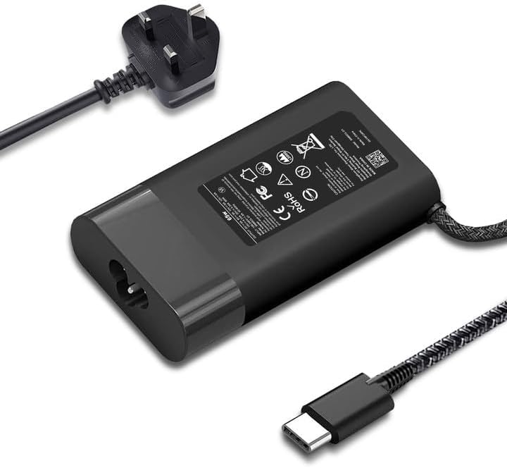 FEWRJG 65W USB C Laptop Charger for HP Spectre, Chromebook & Elitebook