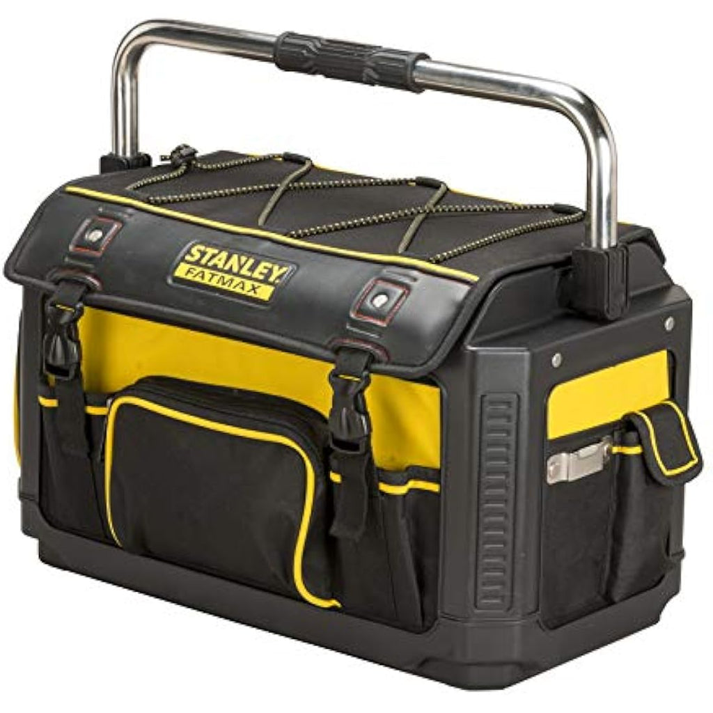 Stanley 20-Inch Denier Tool Bag Tote | Heavy Duty Multi-Pocket Organizer