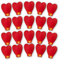 Sky Lanterns – 20 Pack Flame-Retardant Memorial Paper Lanterns