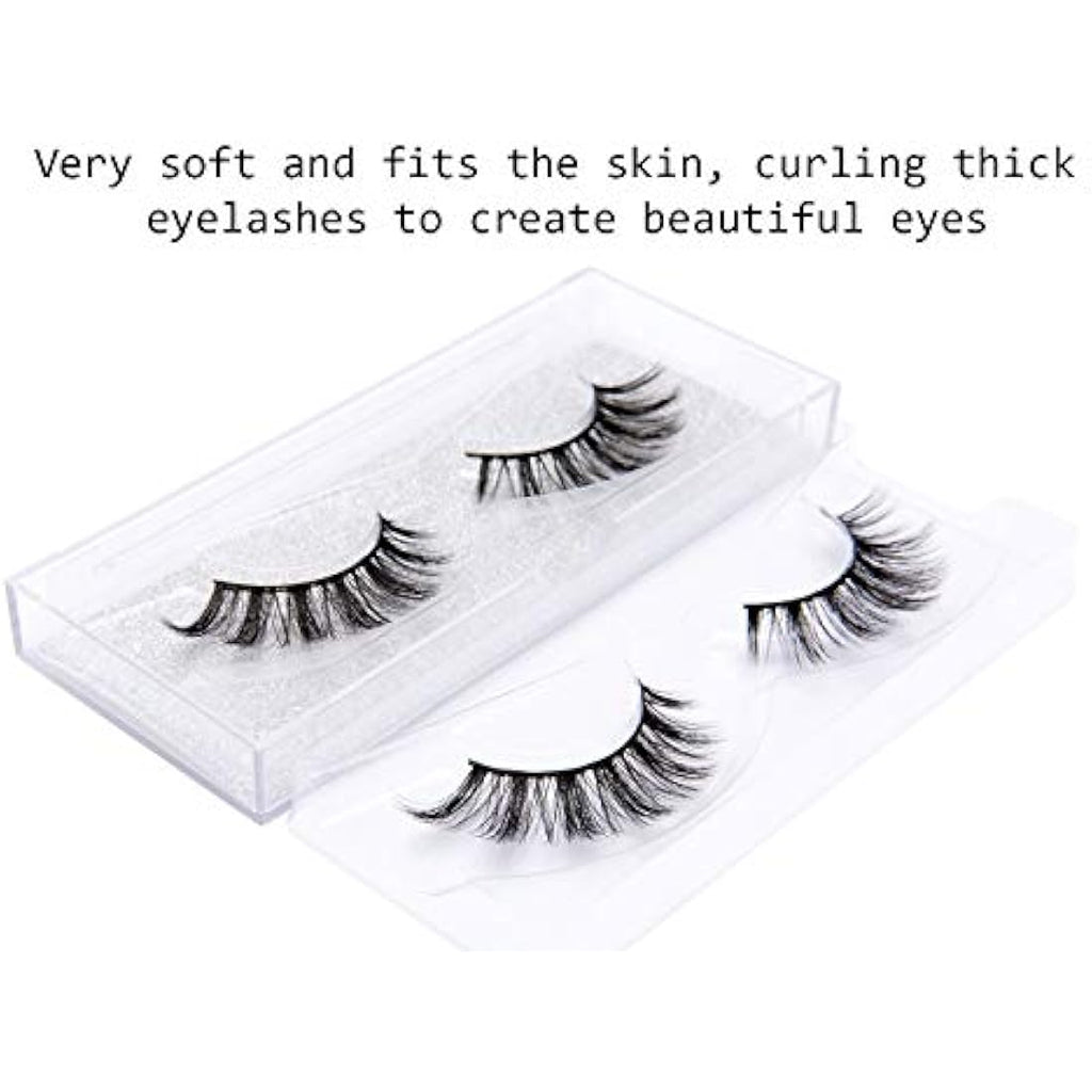 DYSILK 5D Wispies False Eyelashes – Reusable Handmade Synthetic Lashes