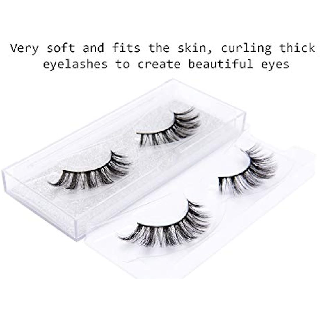 DYSILK 5D Wispies False Eyelashes – Reusable Handmade Synthetic Lashes