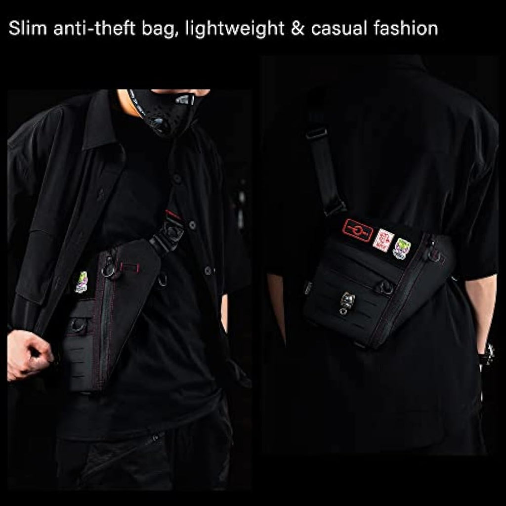 TACTICAL GEEK Cache L1 Sling Bag | 500D Nylon EDC Tactical Daypack