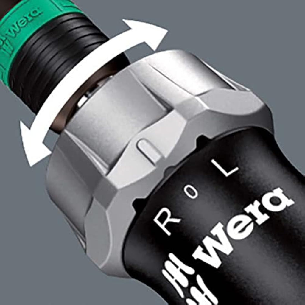 Wera 816 RA Ratcheting Screwdriver with Rapidaptor Technology – Silver