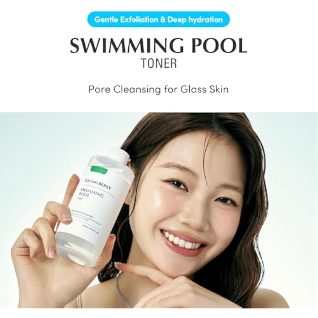 Eqqualberry Swimming Pool Face Toner | 300ml Hydrating Pore Control