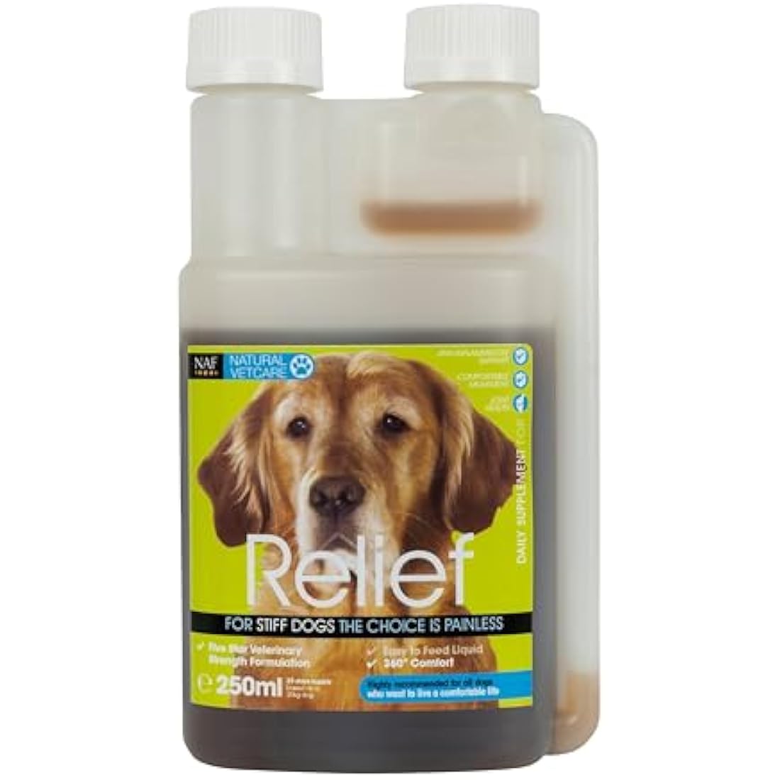 Natural VetCare Dog Joint Relief Supplement – 250ml Liquid Glucosamine