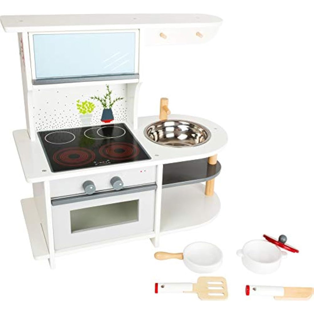 small foot Wooden Children's Kitchen with Oven and Accessories