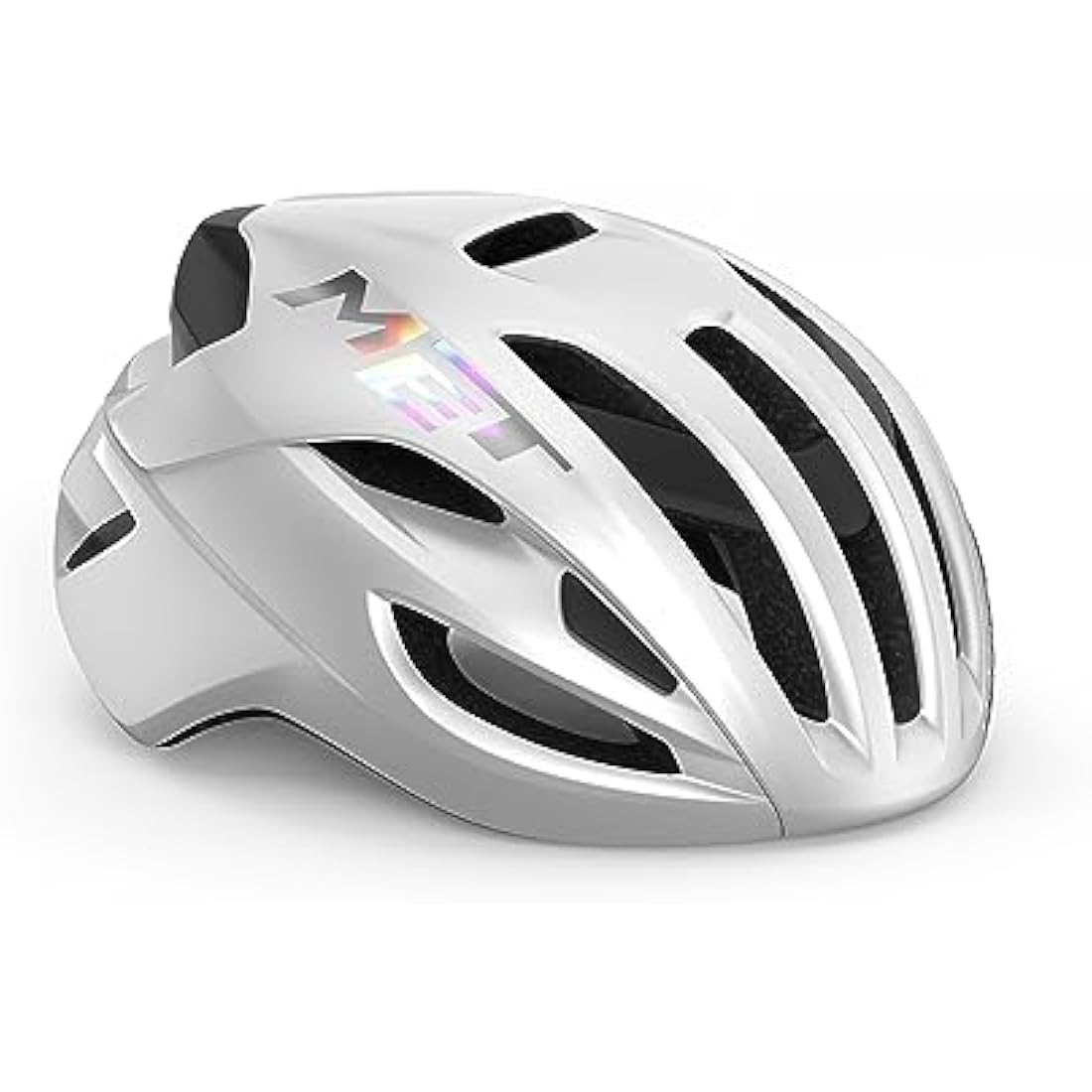 MET Rivale MIPS Road Cycling Helmet – White – Medium (56-58 cm)